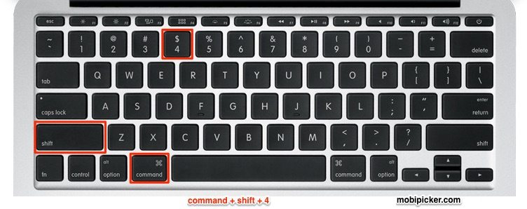 quick key for screenshot mac